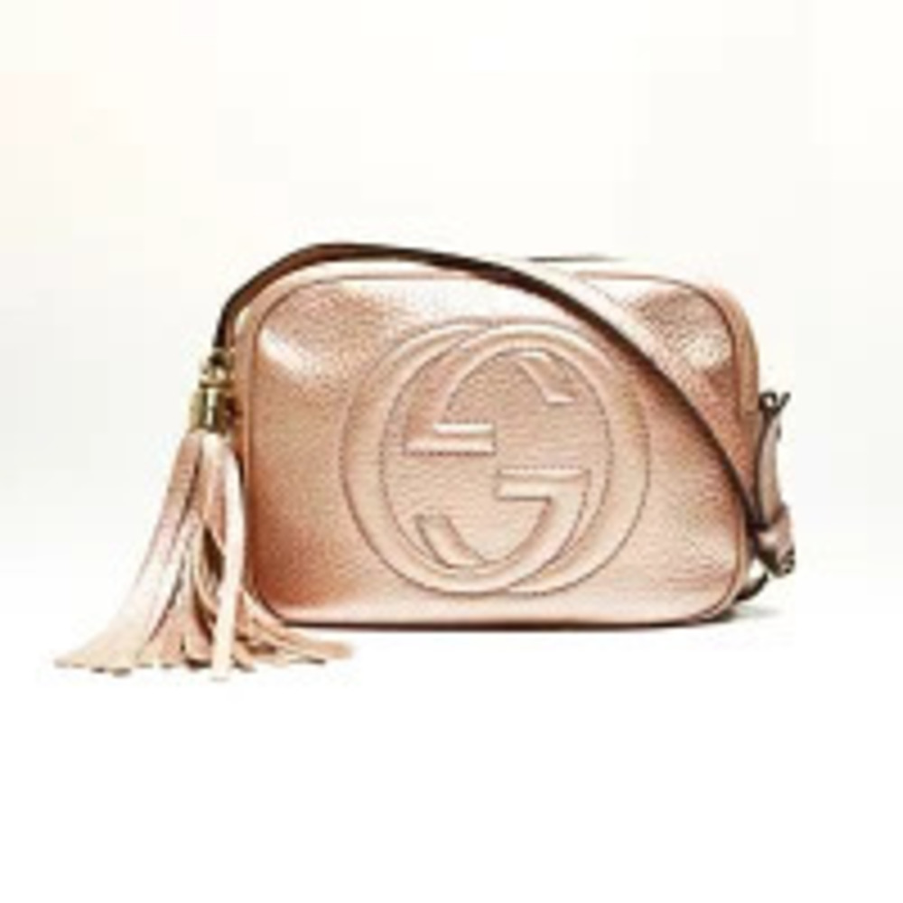 Gucci Pink Bag Disco Soho Camera Shoulder